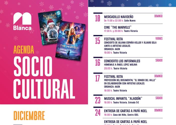 Agenda Cultural De Blanca Diciembre Web Oficial Turismo Regi N De Murcia