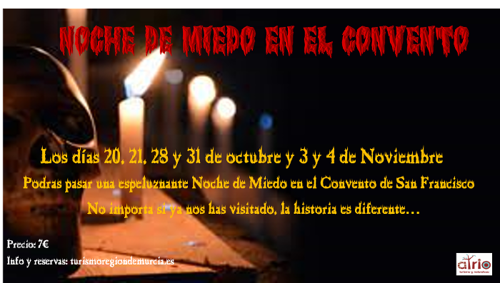 Noche De Miedo En El Convento Halloween Web Oficial Turismo