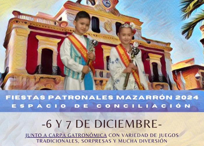 Espacio de conciliacin, fiestas patronales de la Pursima 2024