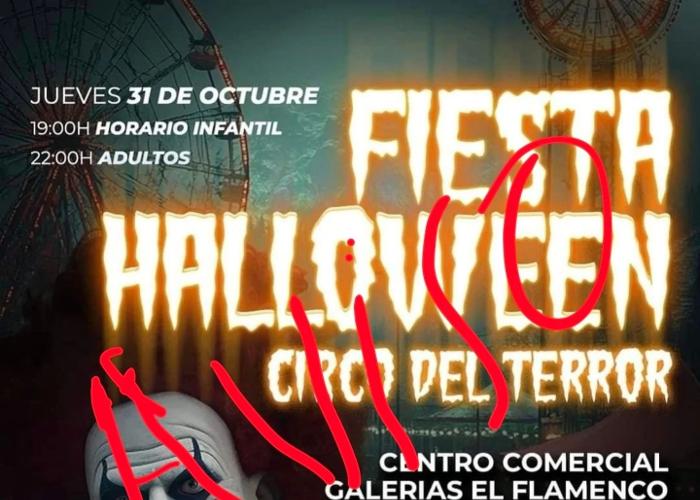 FIESTA HALLOWEEN CIRCO DEL TERROR