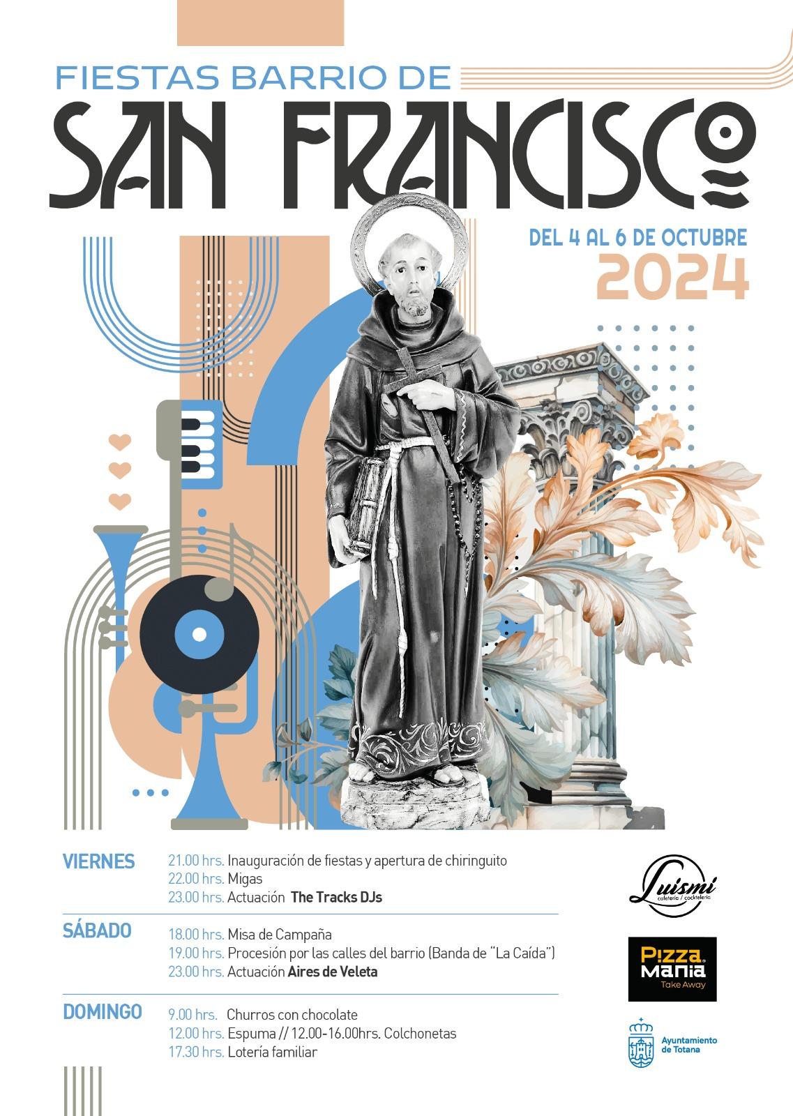 FIESTAS BARRIO DE SAN FRANCISCO 2024