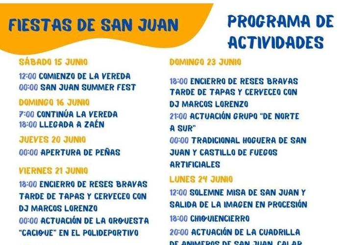 Fiestas en el Campo de San Juan 2024