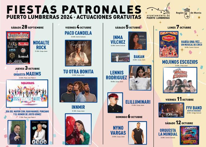 FIESTAS PATRONALES  DE PUERTO LUMBRERAS