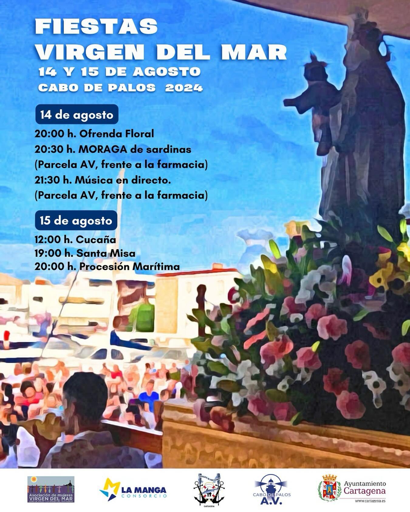 FIESTAS VIRGEN DEL MAR EN CABO DE PALOS