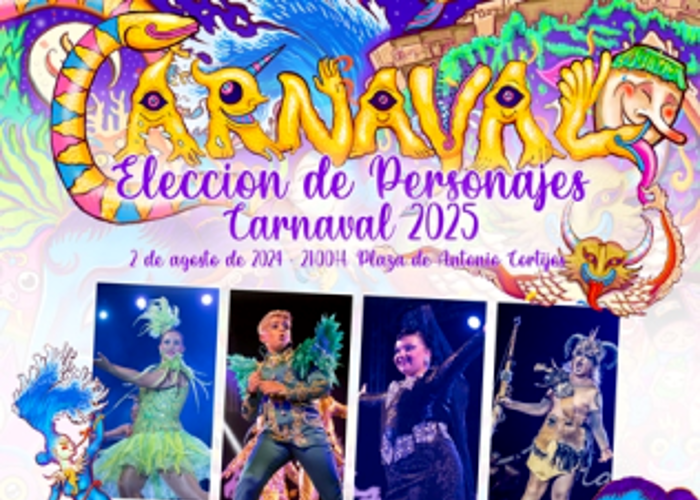 Gala Eleccin Personajes de Carnaval 2025