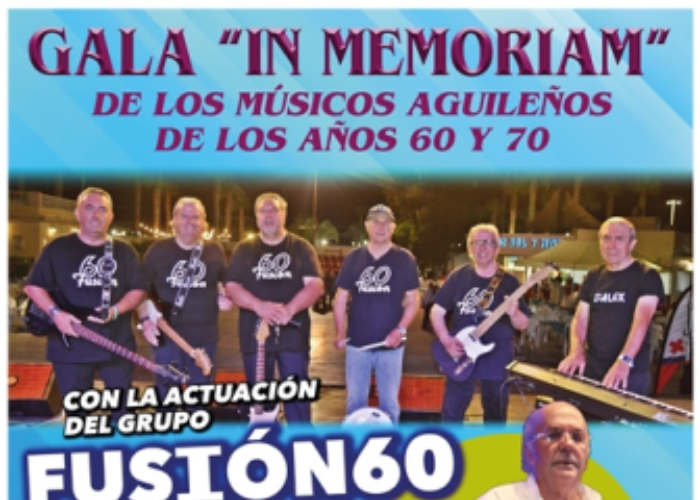 Gala in memoriam de los msicos aguileos de los 60 y 70 