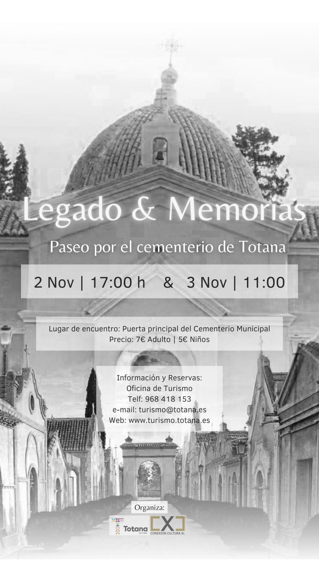 LEGADO Y MEMORIAS: PASEO POR EL CEMENTERIO DE TOTANA