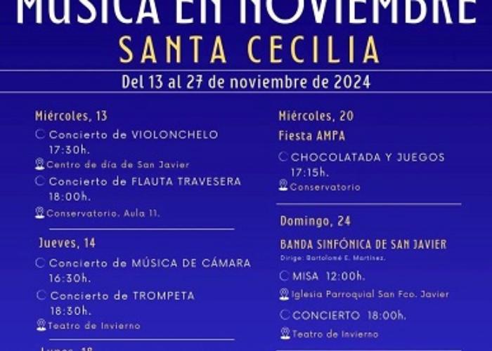 MSICA EN NOVIEMBRE SANTA CECILIA