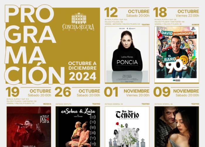 PROGRAMACIN DEL TEATRO CONCHA SEGURA