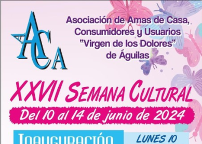 SEMANA CULTURAL ASOCIACIN AMAS DE CASA 