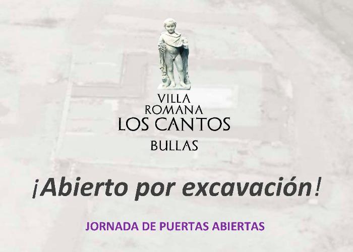 Visitas guiadas a la Villa romana de Los Cantos: abierto por excavacin