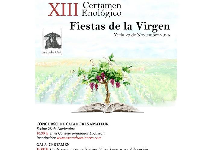 XIII CERTAMEN ENOLGICO FIESTAS DE LA VIRGEN DE YECLA