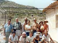 Cigarralejo Equipo de excavación. Agosto de 1988