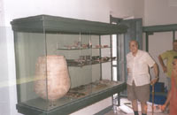 Montaje del Museo Monográfico del Cigarralejo. Septiembre de 1992