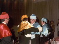 Concesión del Doctorado Honoris Causa por la Universidad de Murcia. Mayo de 1985